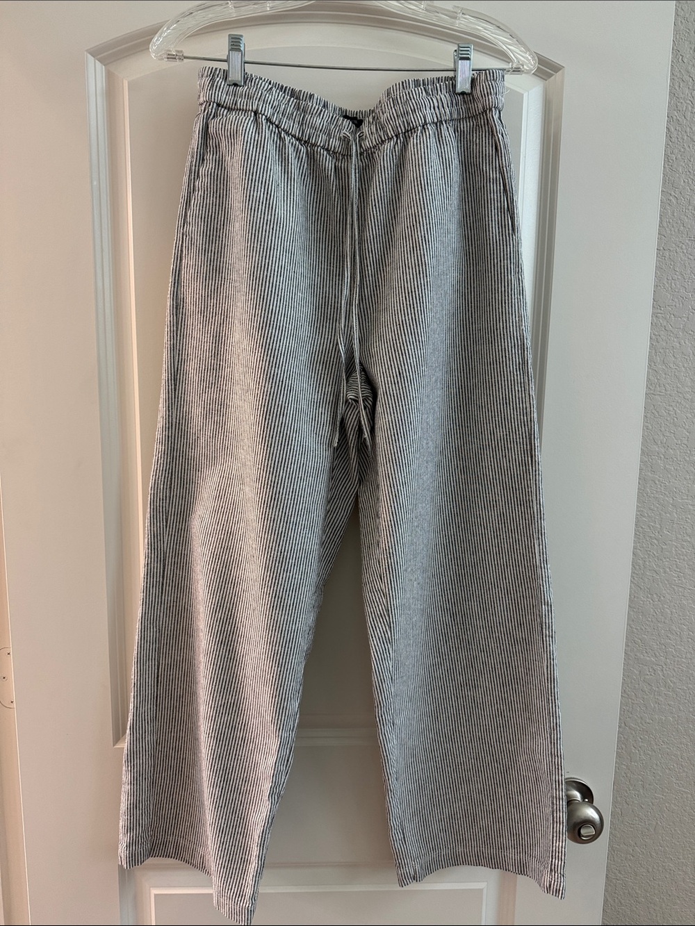 J. Crew Factory Striped Casual Drawstring Pants